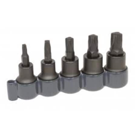 Tool Time Mortorq Bit Set, 5 Piece . TO2614539